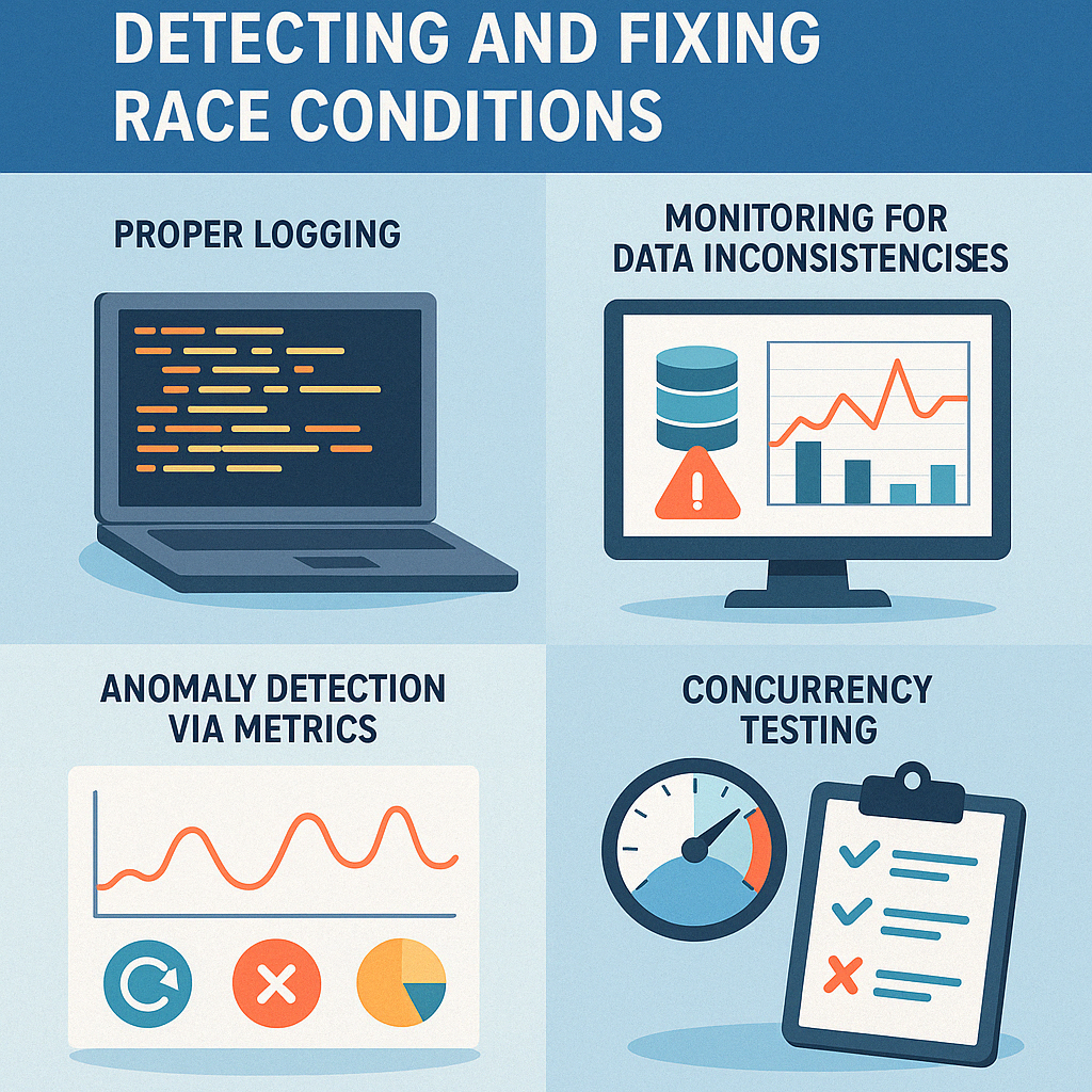 Detecting and fixing race conditions